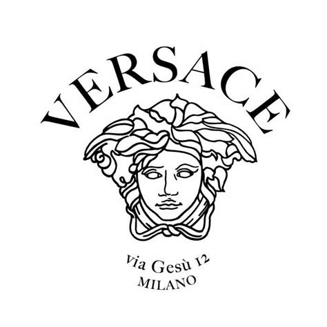 versace lines silhouette.